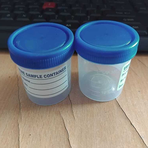 30ml Non Sterile Urine Container - Color: Transparent