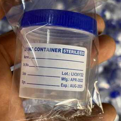 Sterile Urine Container - 30ml Medical Grade Pp, Leak-proof Design, Transparent Color, Disposable And Recyclable, Irradiated Sterilization With Labeling Area