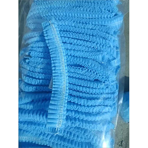 21" Blue Bouffant Cap - Grade: Medical Grade
