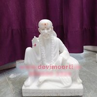 Dwarkamai marble sai Baba statue