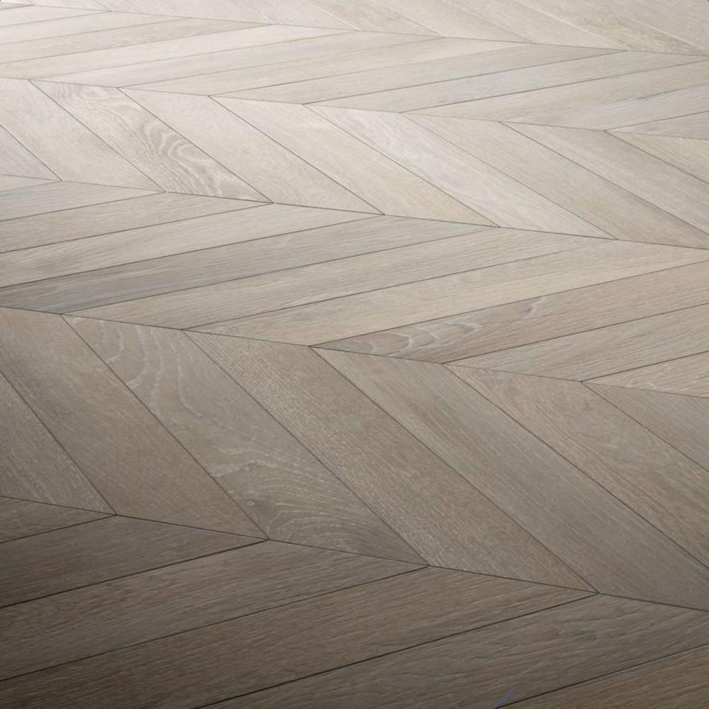 Natural Chevron Solid Flooring - Feature: Easy To Install
