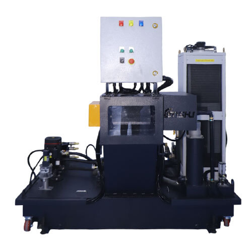 Std + Cts + Cyclone + Chip Conveyor + Chiller Coolant Tank - Color: Blue