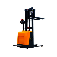 Electric Pallet Stacker Forklift For Warehouse - Rated Load 2000kg, Weight 680kg, Dimensions 2023/2419mm X 852mm, Speed 4/5km/h