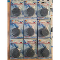 Small Disc Air Stone - Stone Material, Compact Size For Small Aquariums, Black Color | Efficient Aeration For Healthy Fish Environment