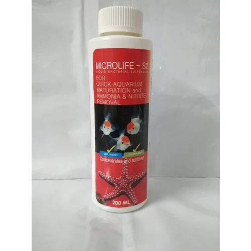 Aquatic Remedies Micro Life S2 Beneficial Bacteria For Fresh And Marine Aquarium - Color: White