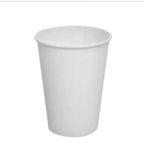 Plain White Paper Disposable Tea Cup - Feature: High Quality