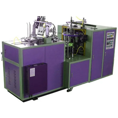 Disposable Paper Glass Making Machine - Capacity: 500 Pcs/Hr