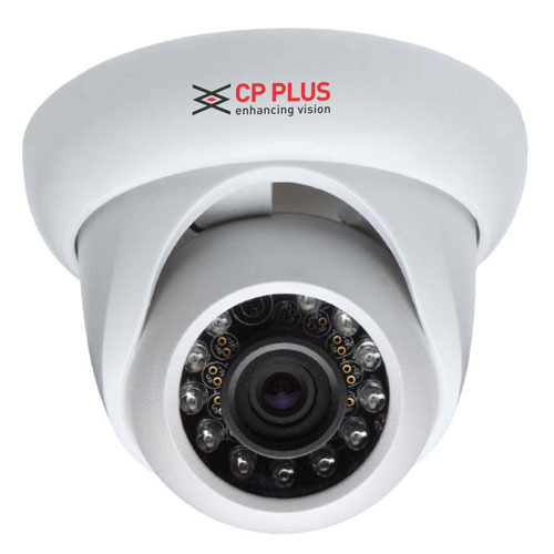 Cp Plus Cctv Dome Camera - High-quality Plastic, 4 Megapixel Resolution, Night Vision | Smart Motion Detection, Weatherproof Design