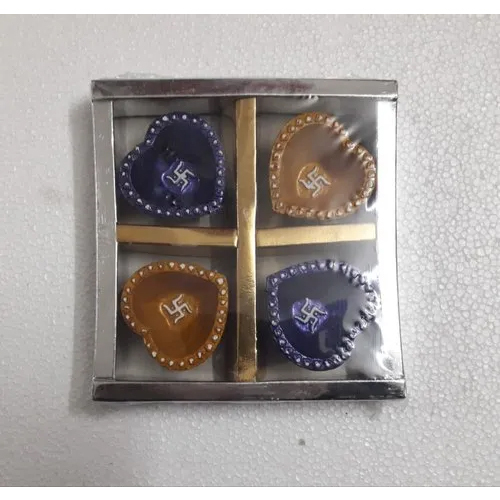 Trendy Diwali Diya Set - Color: Multicolour