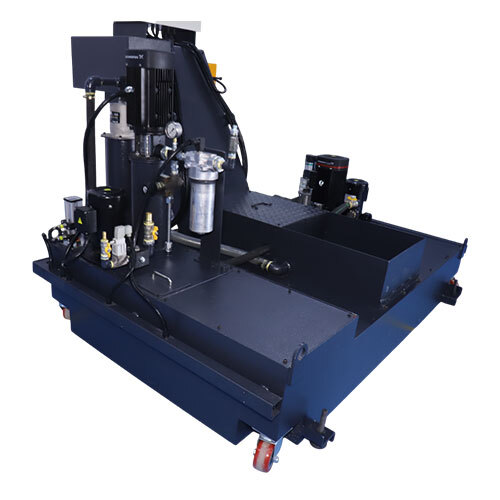 Std + Cts + Cyclone + Chip Conveyor Coolant Tank - Color: Black