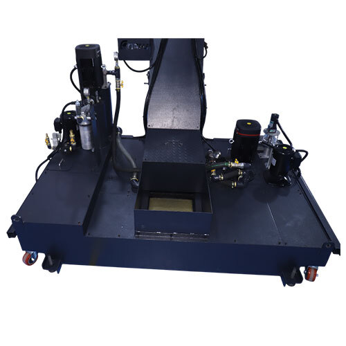 Std + Cts + Cyclone + Chip Conveyor Coolant Tank - Color: Black