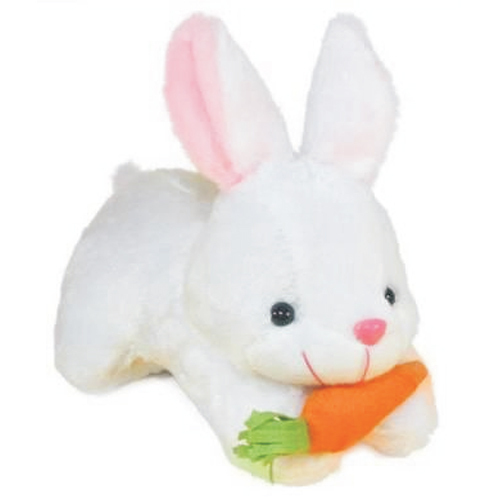 Rabbit With Carrot Soft Toy - Color: Different Available