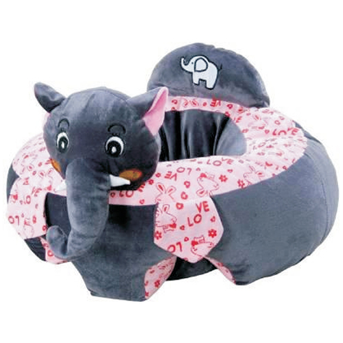 Grey Elephant Baby Sofa Toy - Color: Different Available