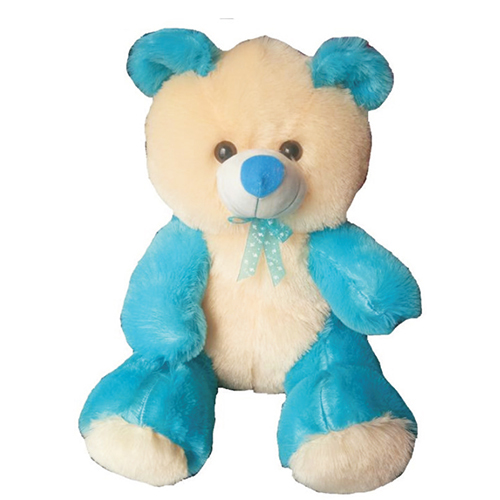 Blue Rt Teddy Soft Toys - Color: Different Available