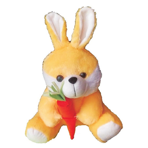 Yellow Carrot Rabbit Soft Toys - Color: Different Available