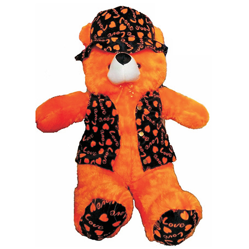 Orange Jacket Teddy Soft Toys - Color: Different Available