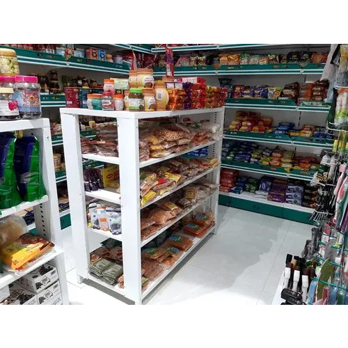 Customzied Grocery Display Deparment Shelving Rack - Capacity: 200 Kg