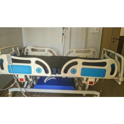 ICU Motorized ABS Side Railing Bed