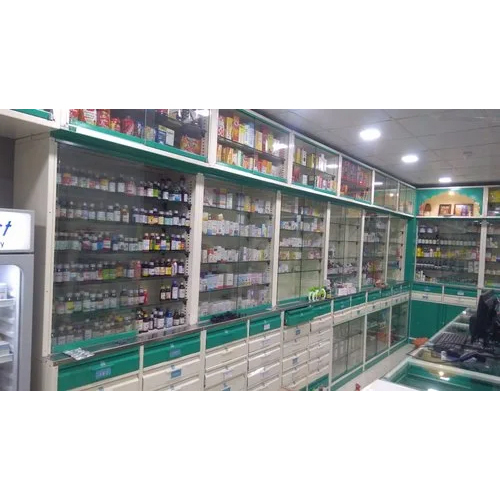 Medicine Shop Display Racks