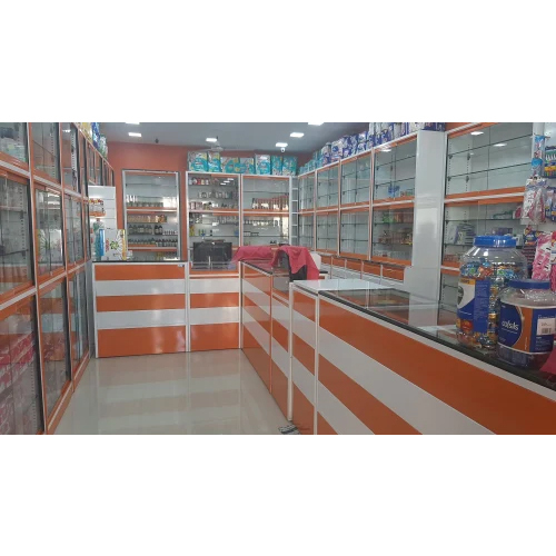 Medical Shop Deparment Shelving Rack