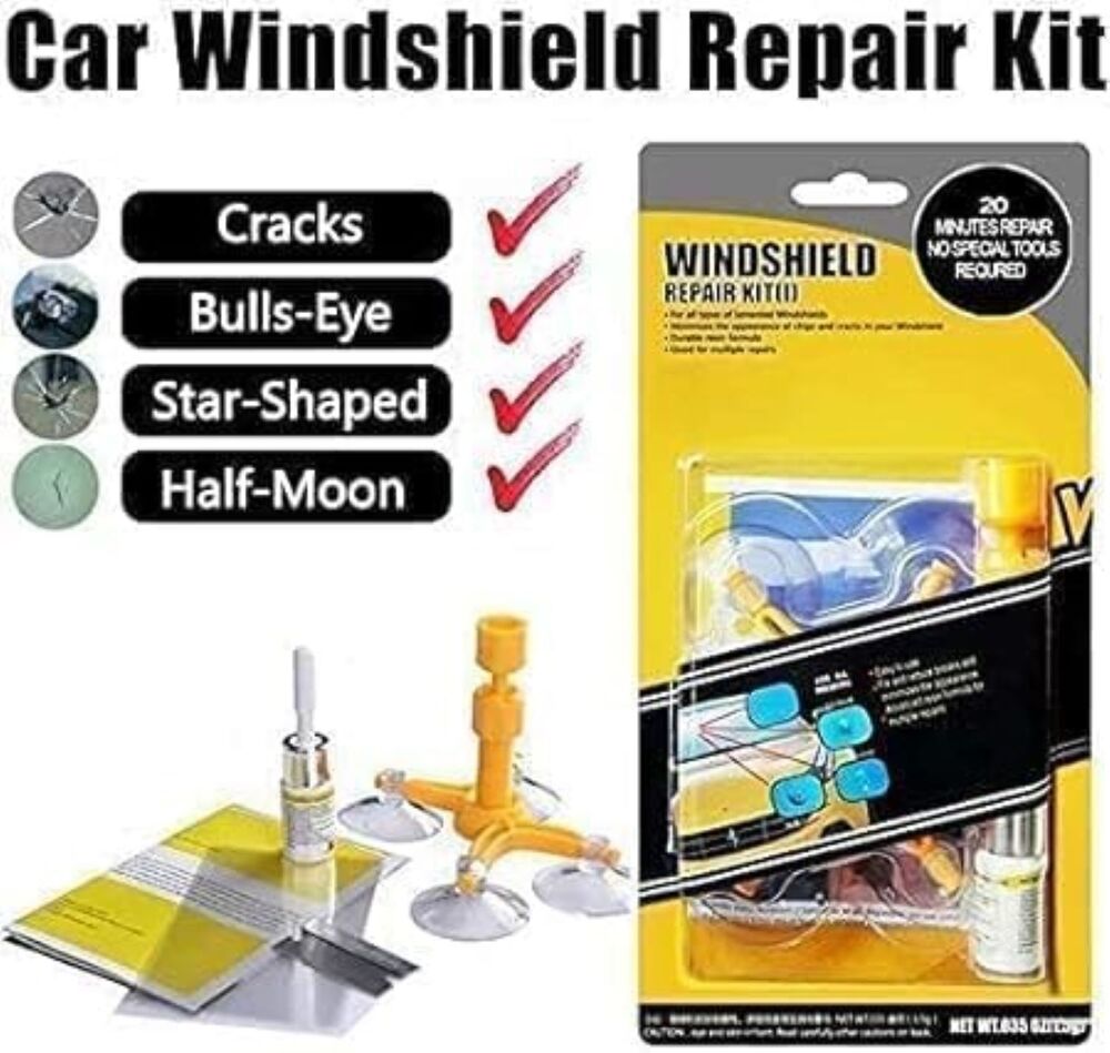 Windshield Repair Kit - Hardness: Yes