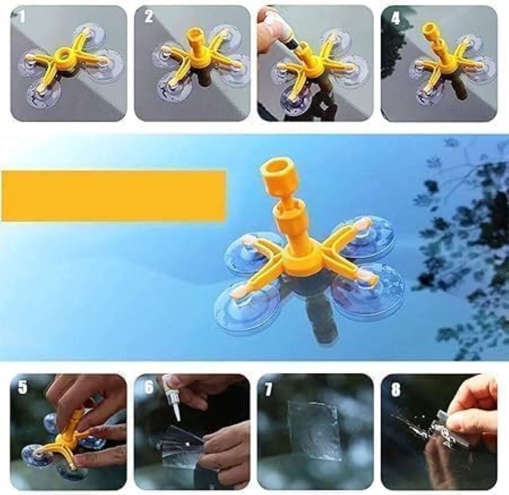 Windshield Repair Kit - Hardness: Yes