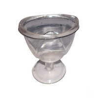 Plastic Eye Wash Cup - Durable Plastic, 6.50cm X 3.50cm X 4cm, Transparent Color | Manual Operation, Round Shape For Comfortable Use
