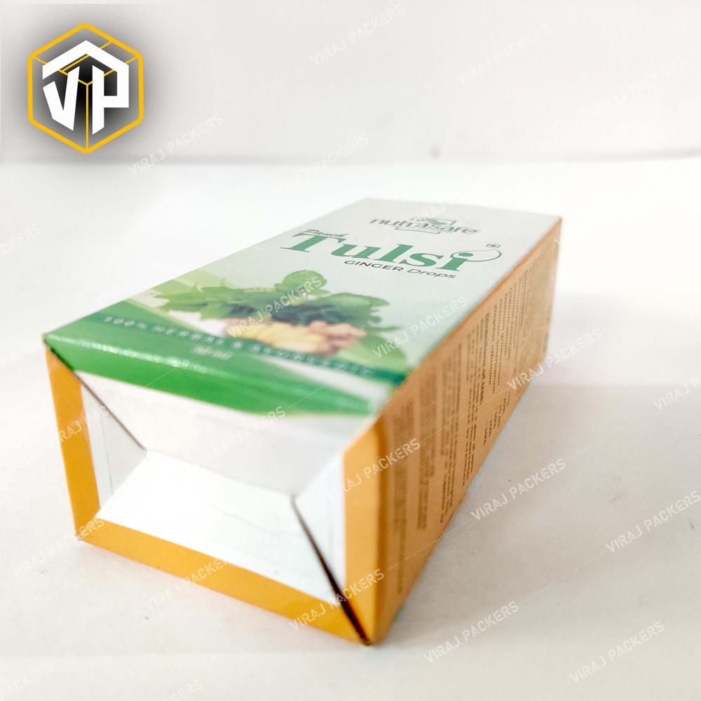 Customize Syrup Packaging Box - Print Type: Offset