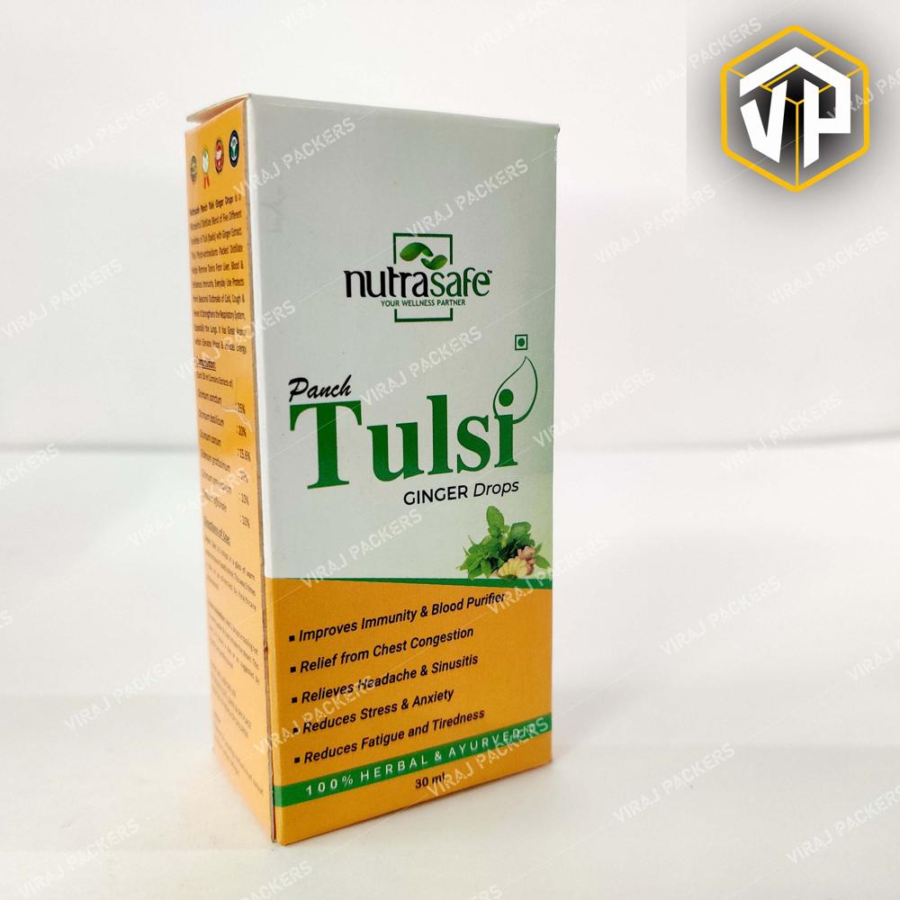 Customize Syrup Packaging Box - Print Type: Offset