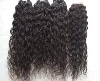 Black Unprocessed Curly Human Hair,6-40 inch
