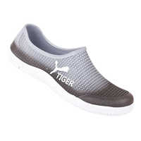 101 Tiger Grey And Black Color Slip On Shoes - Color: Different Available