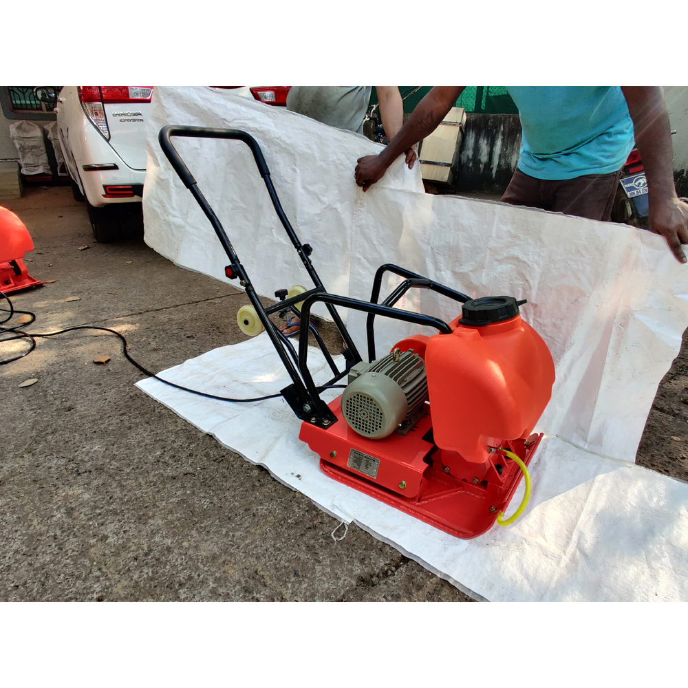 Orange Or-25 3ton Compactor With Water Tank, 3hp 3phase Hindustan / Eltek Electric Motor - Dimension (L*w*h): 20 X 19 X 6 Millimeter (Mm)