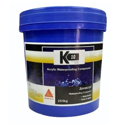 25 Kg Sika K 10 Sovacry Acrylic Waterproofing Compount