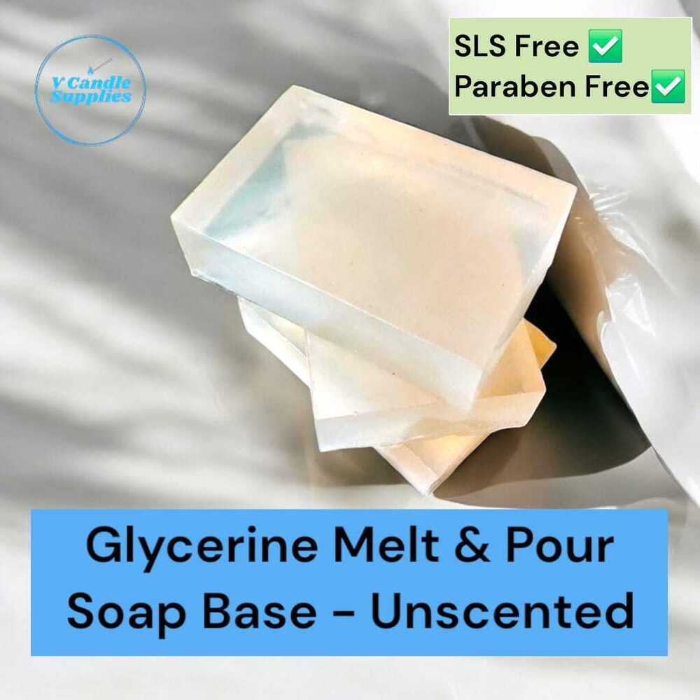 Glycerin Soap Base Unscented Transparent Melt And Pour Soap Base For Making Soaps