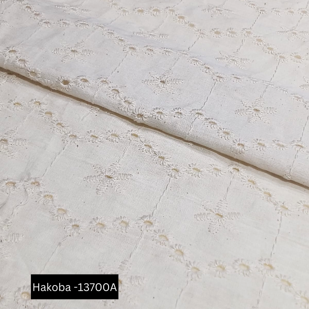 Wholesale Cotton Embroidery Fabric For Couture Designers And Garment Manufacturers