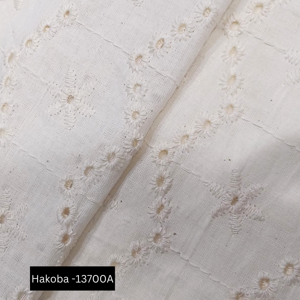 Wholesale Cotton Embroidery Fabric For Couture Designers And Garment Manufacturers