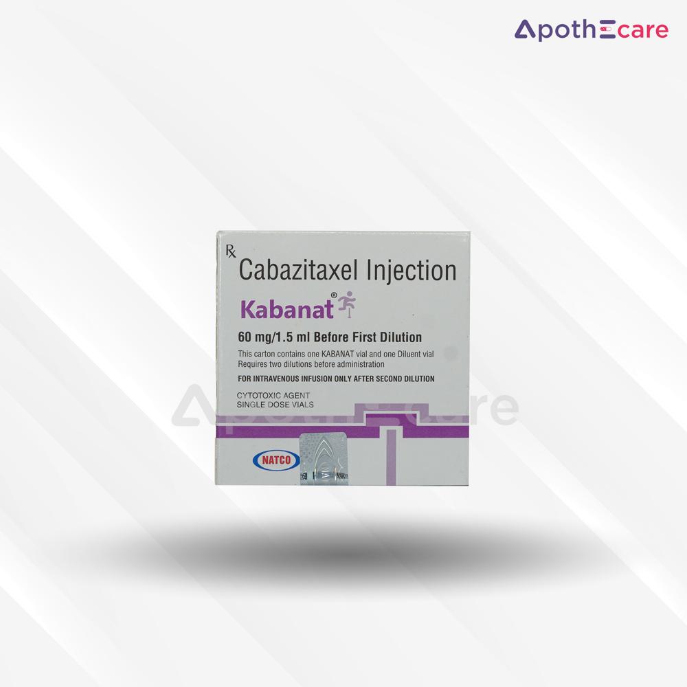 Kabanat 60mg Injection - Origin: India