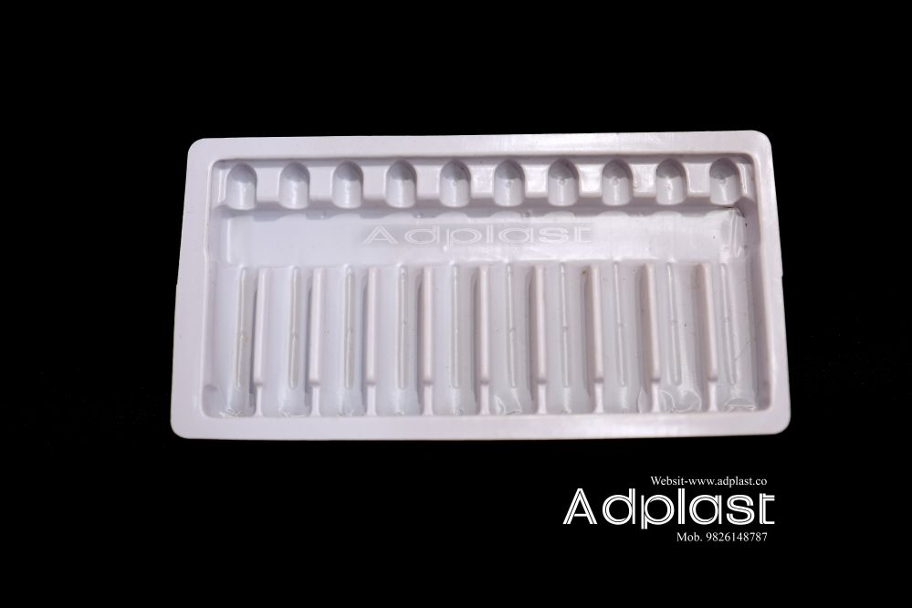 Pharmaceutical Packaging Trays - Color: White