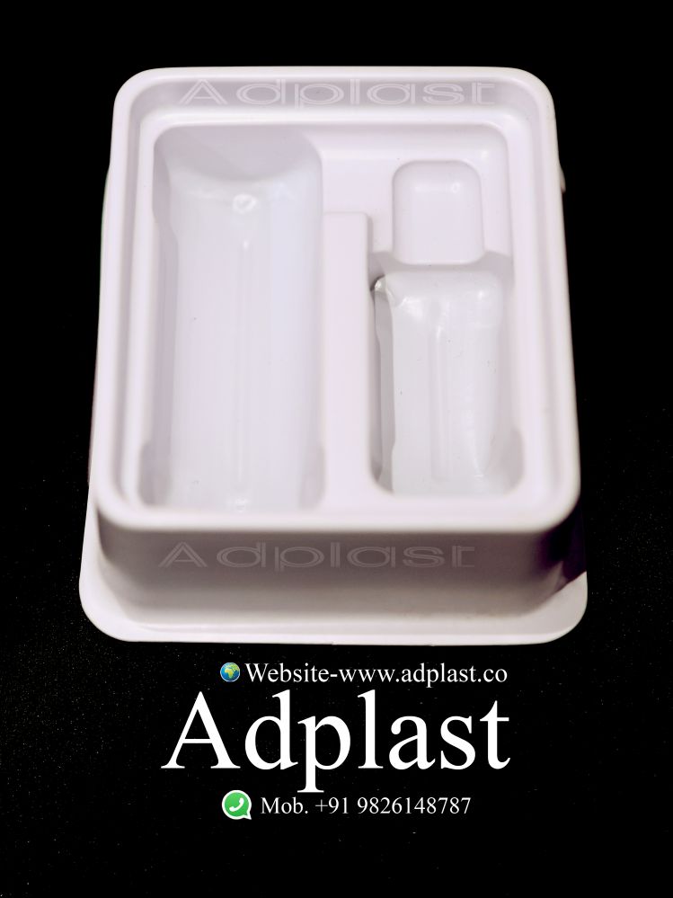 Pharmaceutical Packaging Trays - Color: White