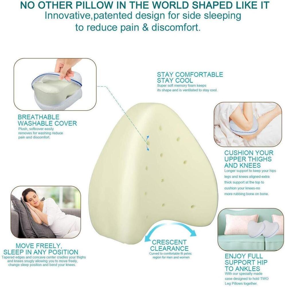 Sleeping Memory Foam Pillow Cushion