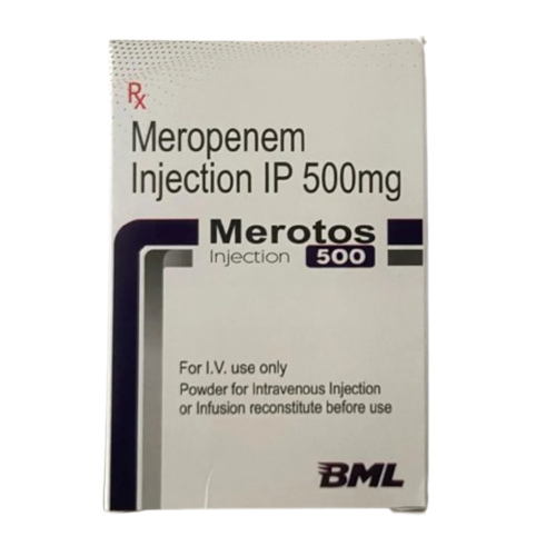 500 mg Merotos Meropenem Injection