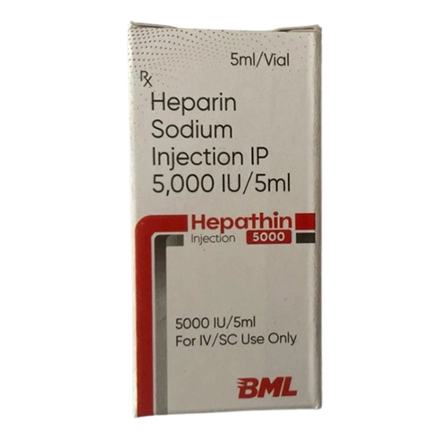 5000 IU Heparin Sodium Injection