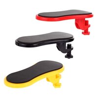 Arm Wrist Rest Pad - Durable Abs & Plastic, Adjustable 180â° Ball Joint , Ergonomic Memory Foam Support For Home & Office Use