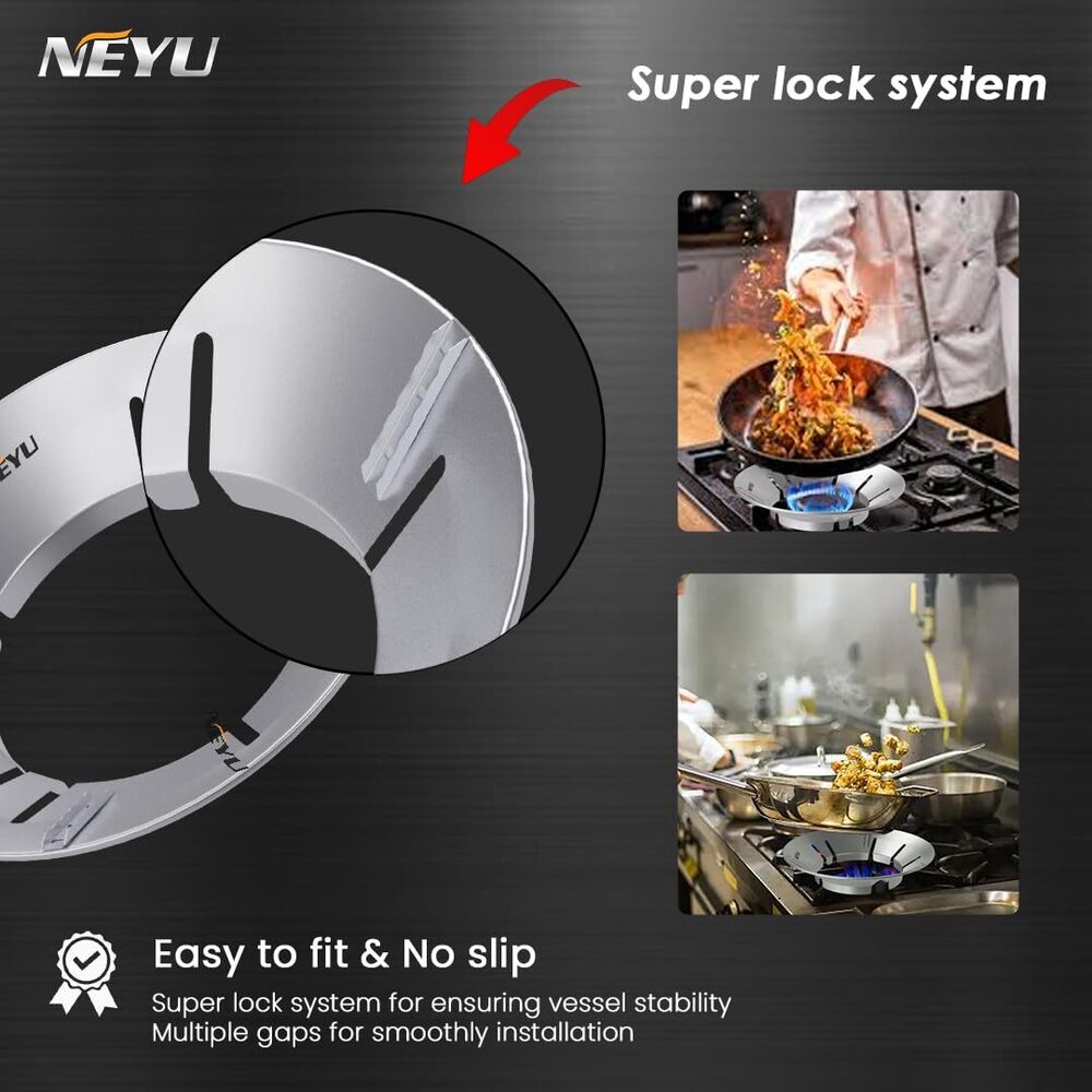 Gas Saver Burner Stand - Material: Aluminum Alloy