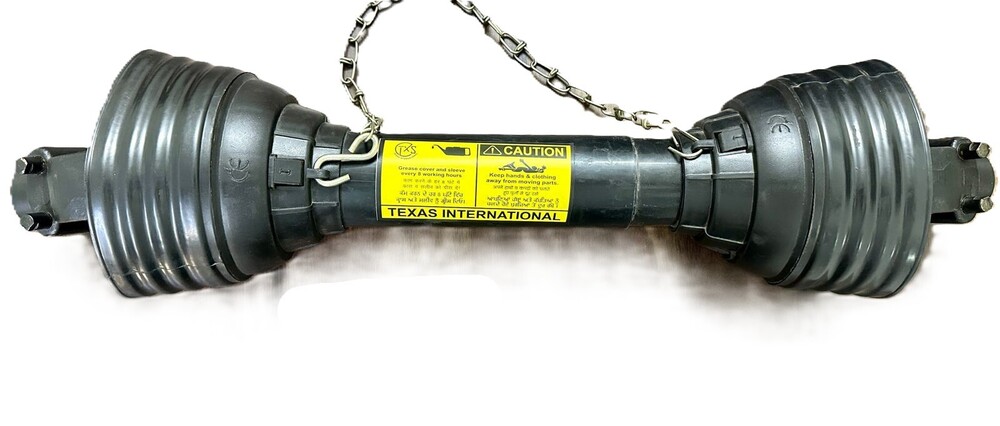 Rotavator Triangle Pto Shaft - Color: Black