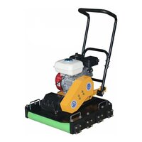 Orange Or-150 Paver Roller Compactor With Honda Gx160 5hp Petrol Engine - Color: Yellow