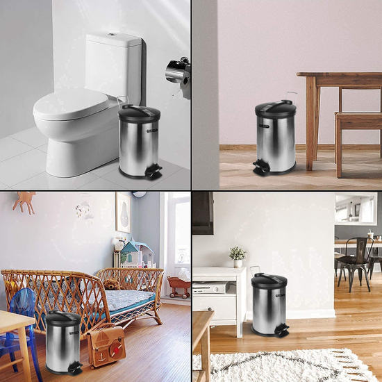 5l Premium Pedal Dustbin - Application: Commercial