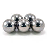304 Stainless Steel Balls - Color: Silver
