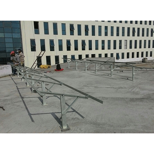 Rcc Roof Solar Module Mounting Structure - Application: Industrial