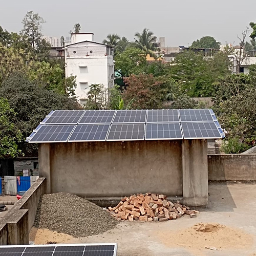 टिन शेड सौर पैनल